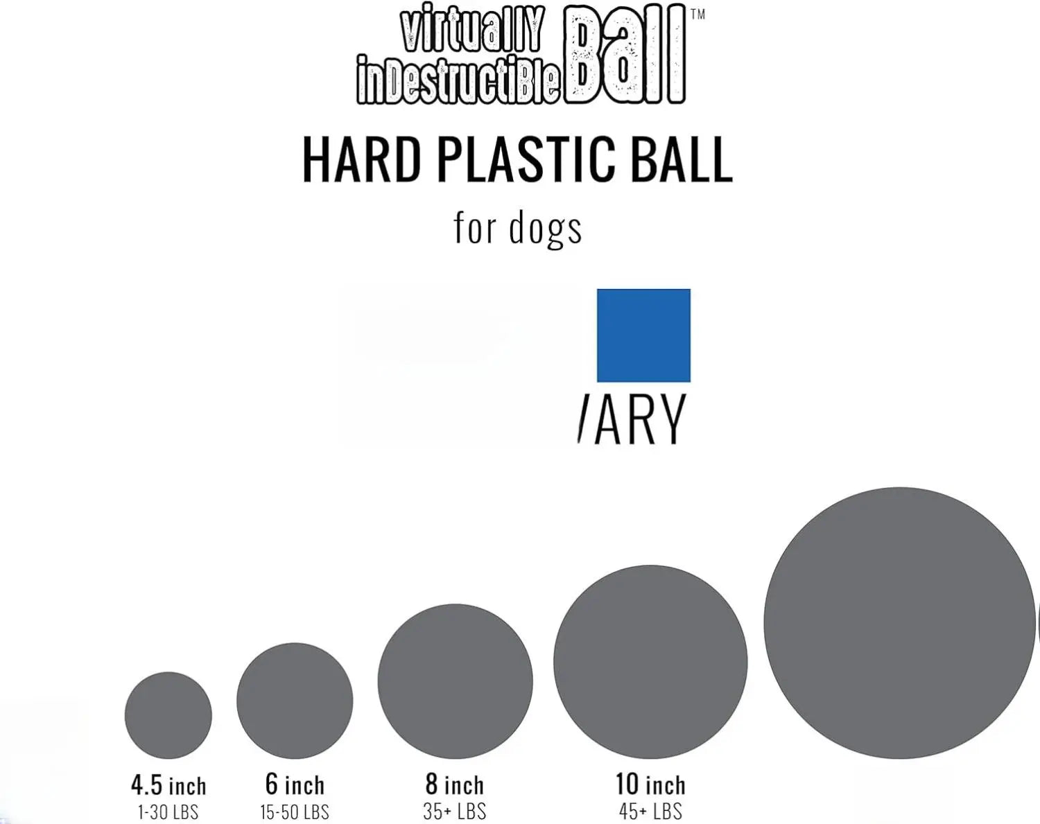 Durable 10-Inch Dog Ball for Enhanced Playtime