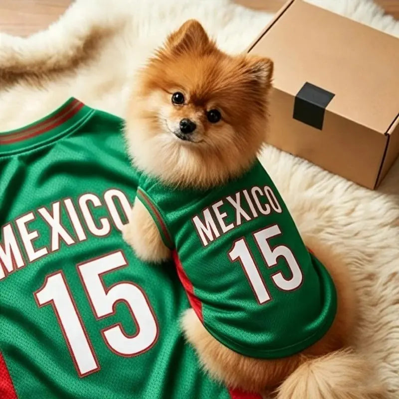 Lightweight Breathable Sleeveless Mesh Pet Sports Jersey for Dogs and Cats - Cute Soccer Style Vest for Small to Medium Pets, Ideal for Parties, Photos, Walks, and Game Day