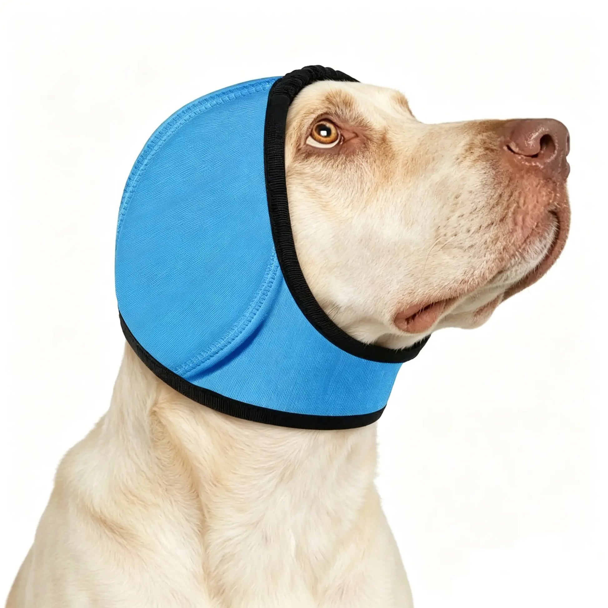 Dog Ear Protection Muffs for Noise Reduction, Adjustable and Comfortable Ear Wrap for Calming Dogs During Fireworks, Bathing, and Swimming Activities