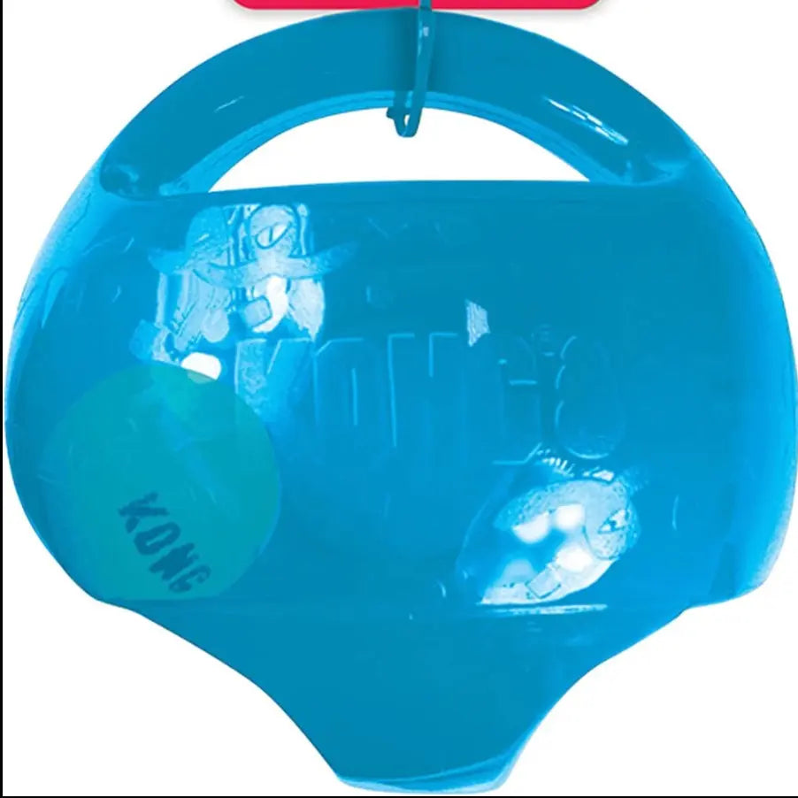 KONG Indestructible Jumbler Ball - Interactive Toy for Medium to Large Dogs, Ideal for Fetch and Outdoor Play