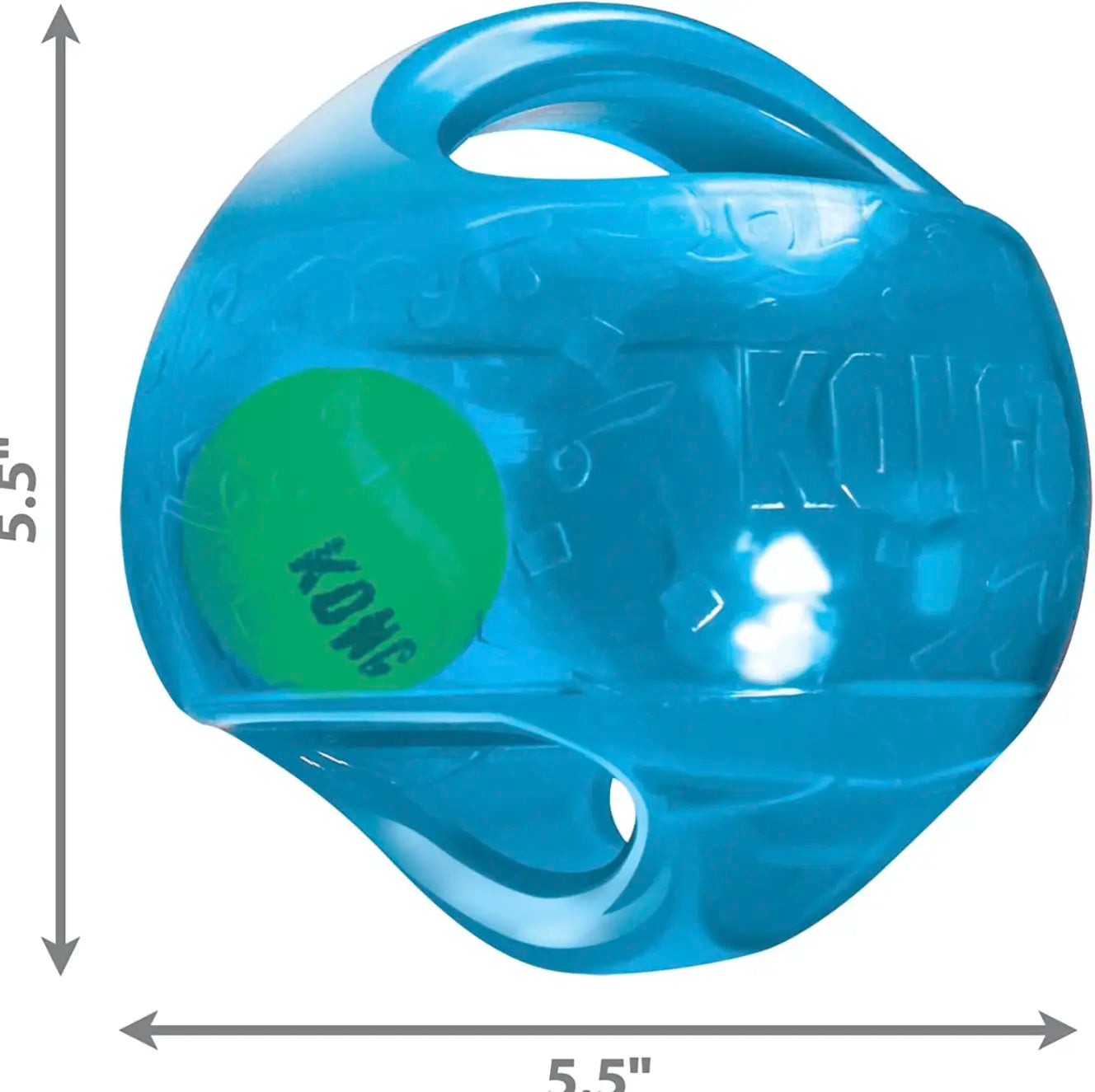 KONG Indestructible Jumbler Ball - Interactive Toy for Medium to Large Dogs, Ideal for Fetch and Outdoor Play
