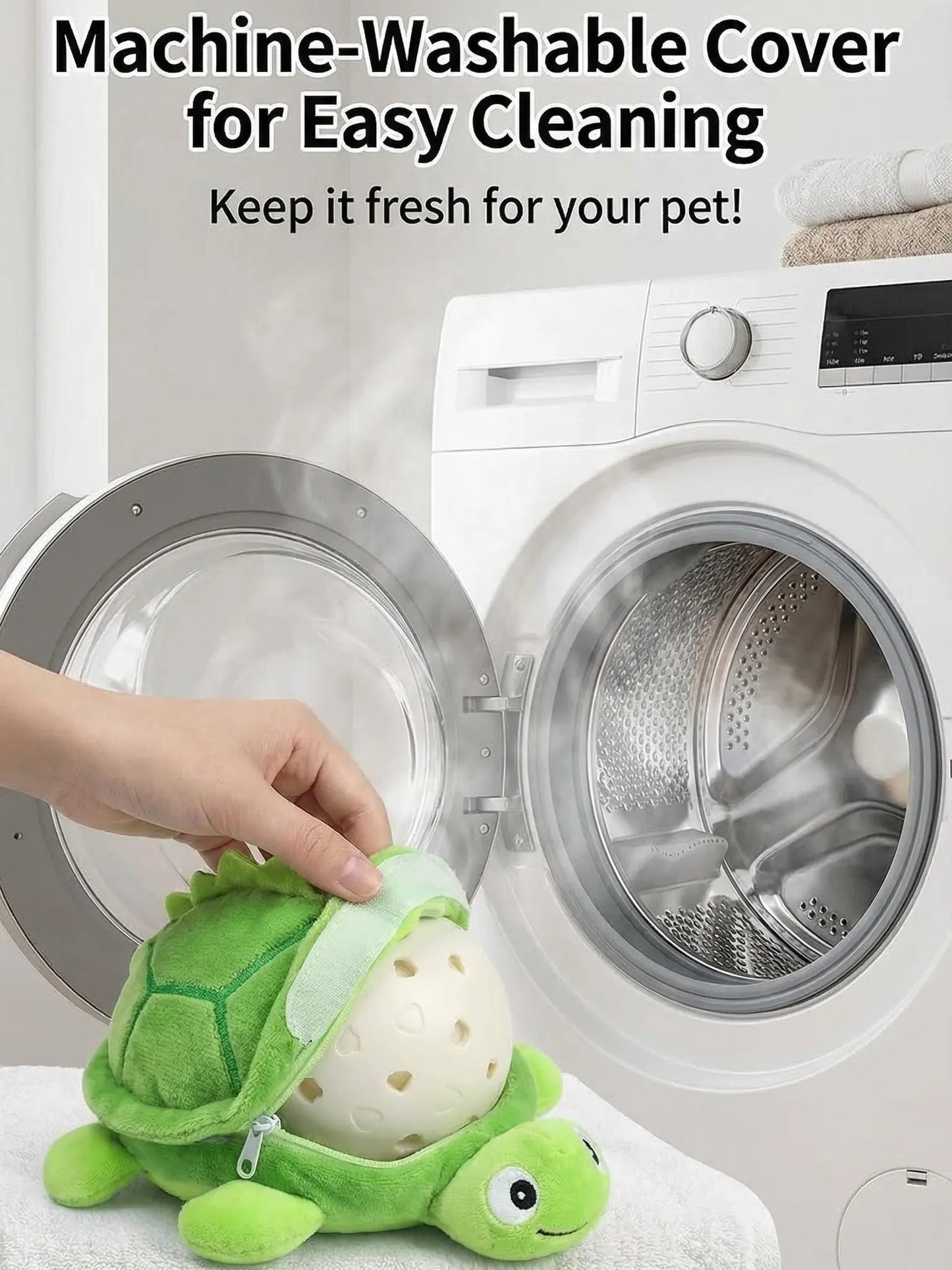 Interactive Motion-Activated Dog Ball - USB Rechargeable Automatic Rolling Toy with Squeaker for Boredom Relief in Small, Medium, and Large Dogs and Cats - Durable Indoor and Outdoor Pet Toy