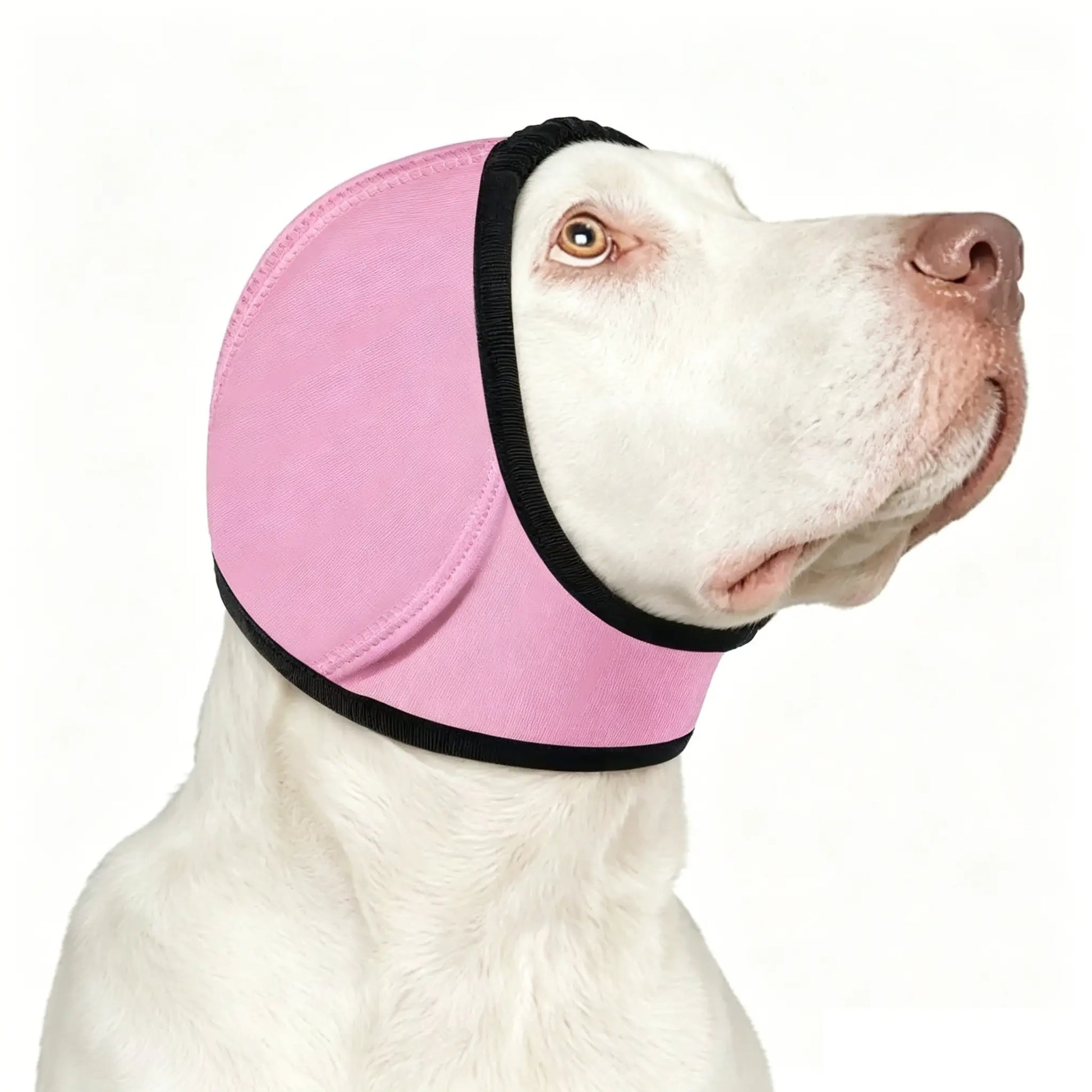 Dog Ear Protection Muffs for Noise Reduction, Adjustable and Comfortable Ear Wrap for Calming Dogs During Fireworks, Bathing, and Swimming Activities