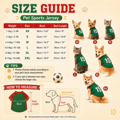 Lightweight Breathable Sleeveless Mesh Pet Sports Jersey for Dogs and Cats - Cute Soccer Style Vest for Small to Medium Pets, Ideal for Parties, Photos, Walks, and Game Day