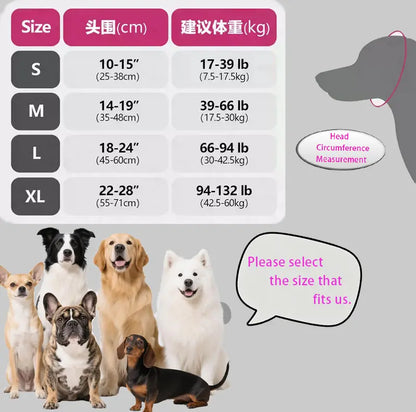 Dog Ear Protection Muffs for Noise Reduction, Adjustable and Comfortable Ear Wrap for Calming Dogs During Fireworks, Bathing, and Swimming Activities